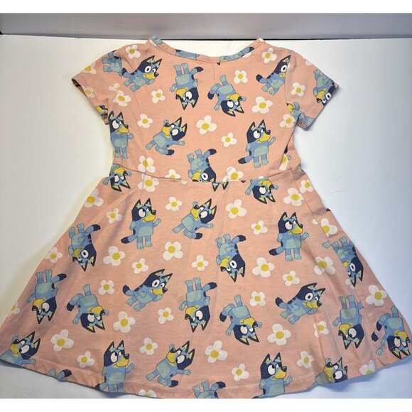Bluey Dress (4T) Pink - Picture 3 of 3